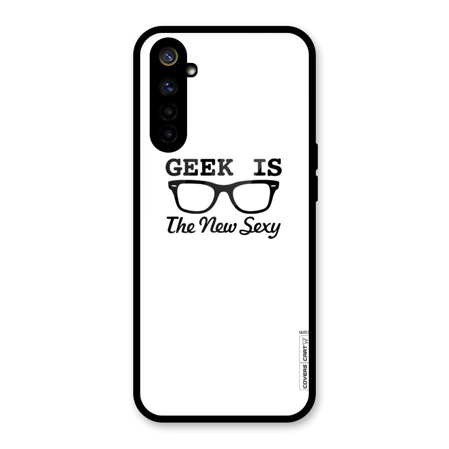 Geek Is The New Sexy Glass Back Case for Realme 6i