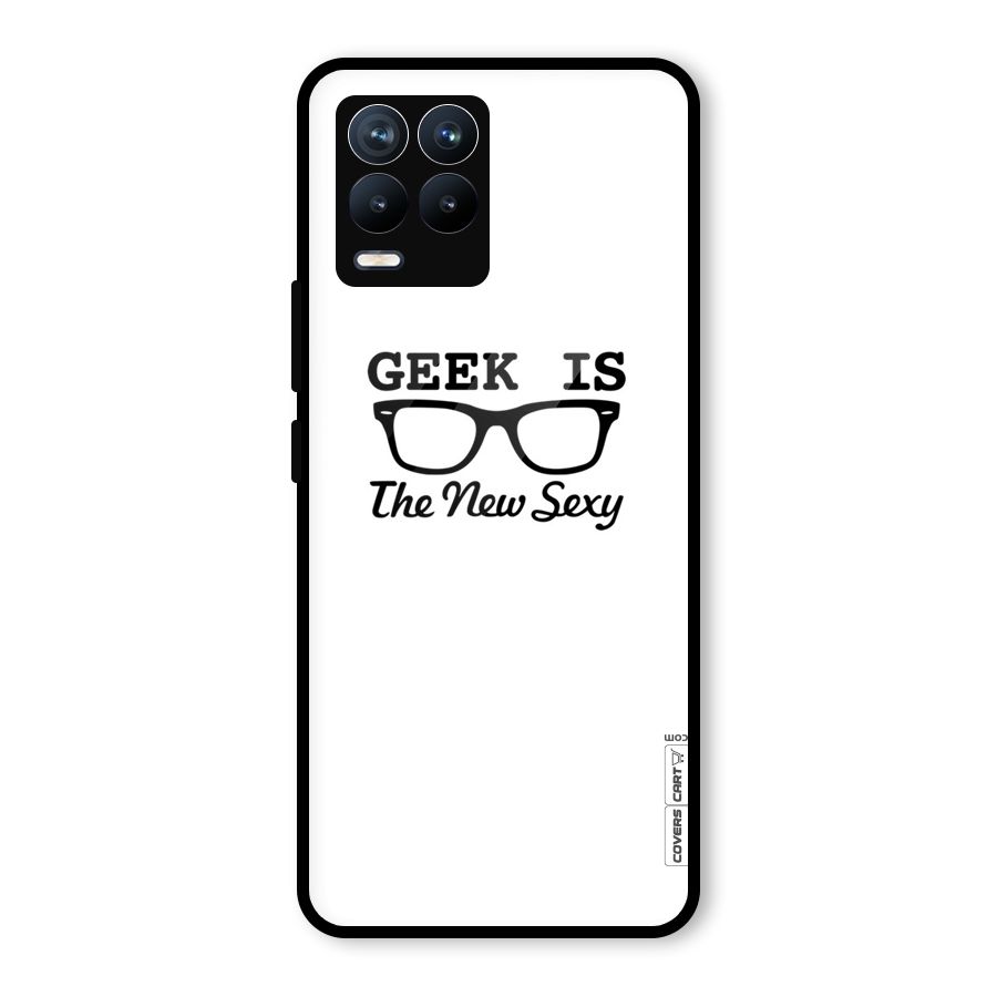 Geek Is The New Sexy Glass Back Case for Realme 8 Pro