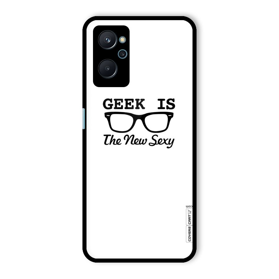 Geek Is The New Sexy Glass Back Case for Realme 9i