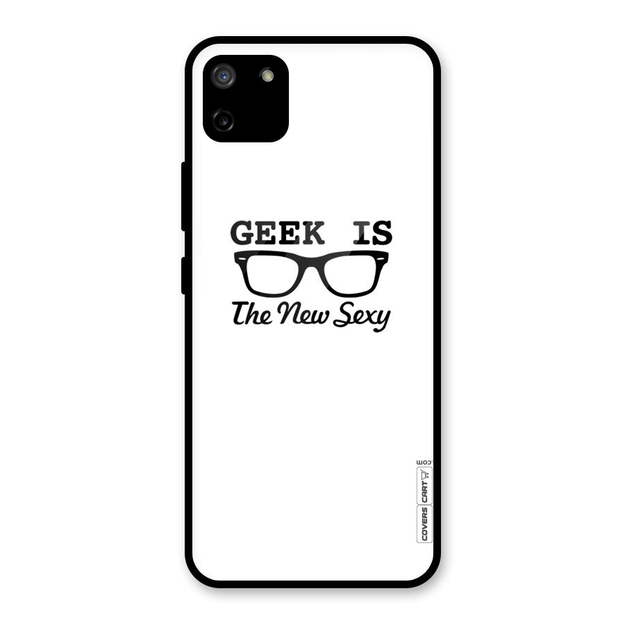 Geek Is The New Sexy Glass Back Case for Realme C11