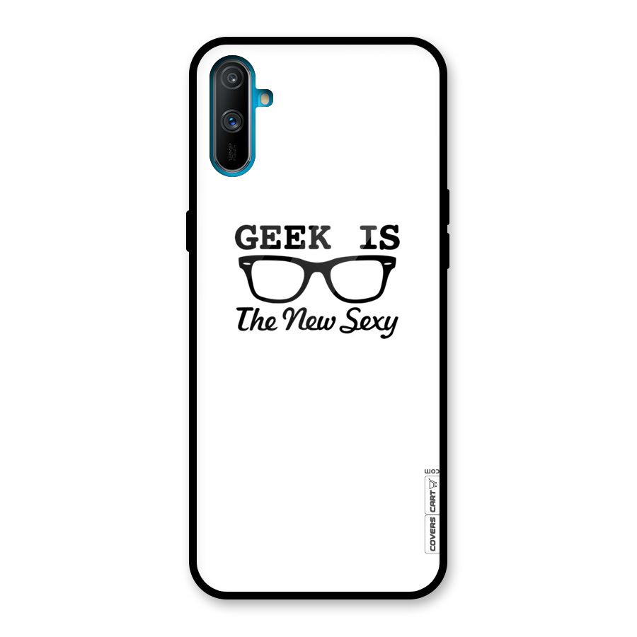 Geek Is The New Sexy Glass Back Case for Realme C3
