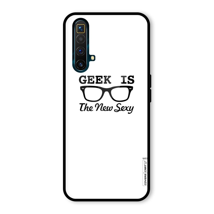 Geek Is The New Sexy Glass Back Case for Realme X3