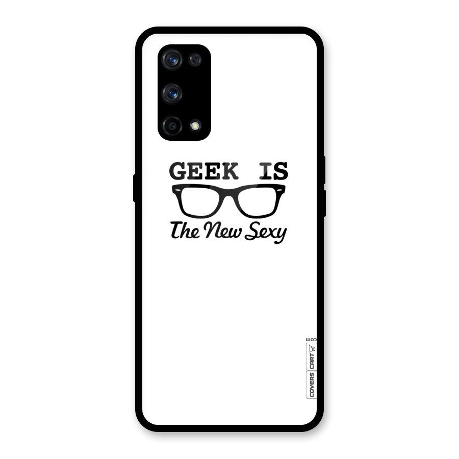 Geek Is The New Sexy Glass Back Case for Realme X7 Pro