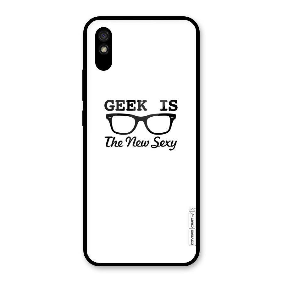 Geek Is The New Sexy Glass Back Case for Redmi 9i
