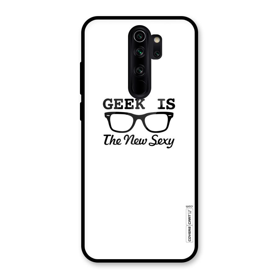 Geek Is The New Sexy Glass Back Case for Redmi Note 8 Pro