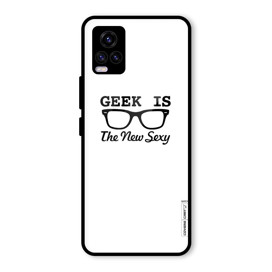 Geek Is The New Sexy Glass Back Case for Vivo V20