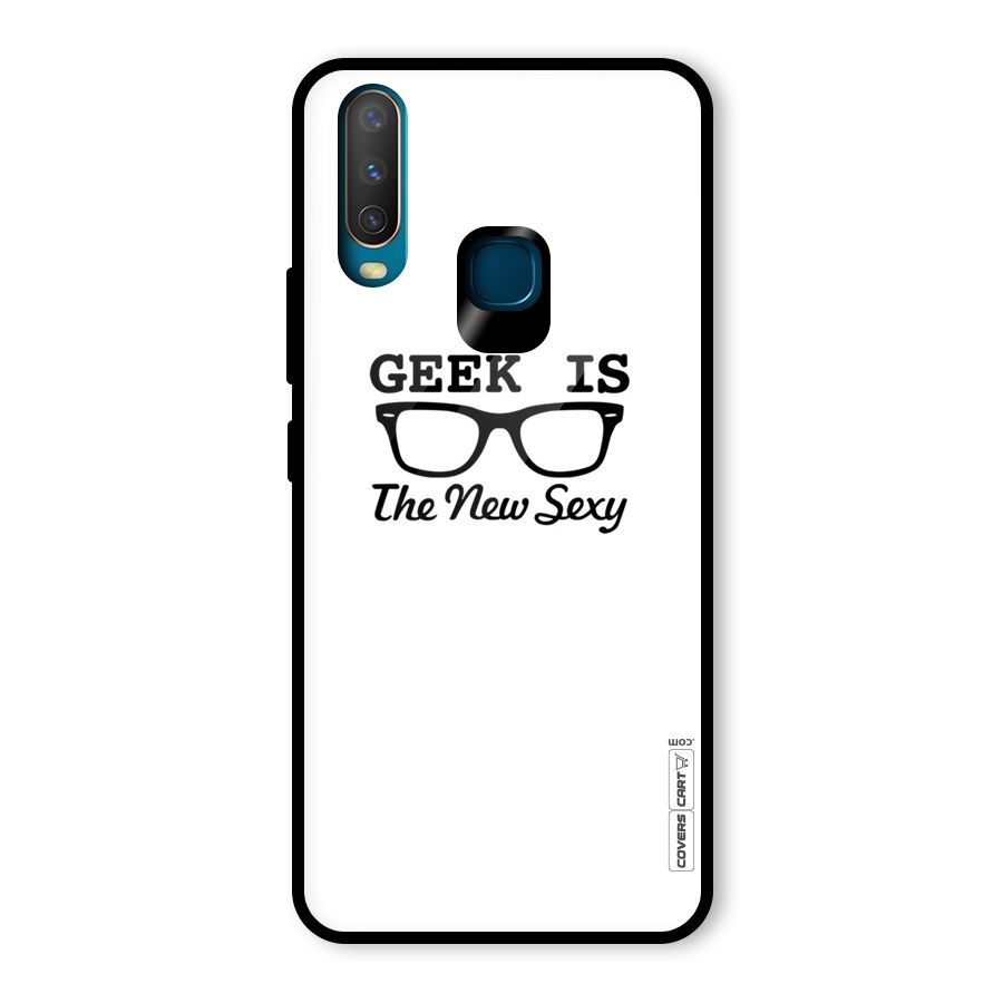 Geek Is The New Sexy Glass Back Case for Vivo Y15