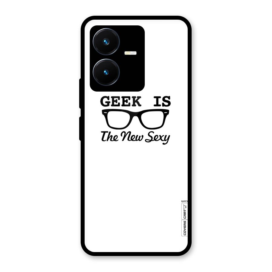 Geek Is The New Sexy Glass Back Case for Vivo Y22