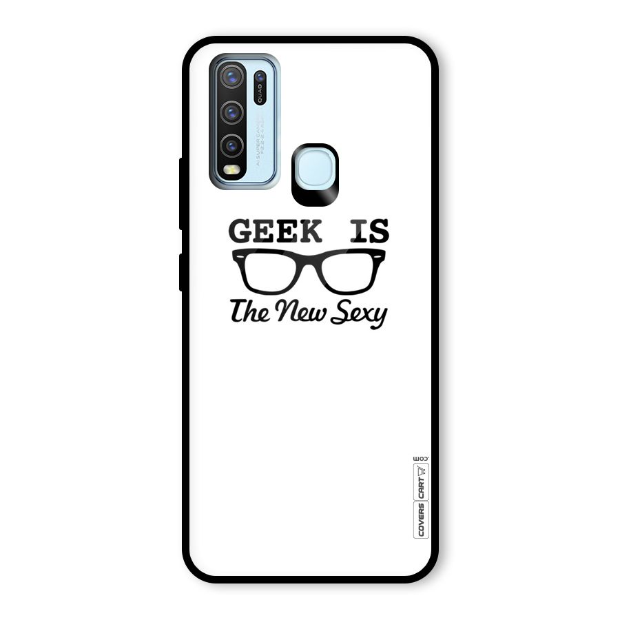 Geek Is The New Sexy Glass Back Case for Vivo Y50