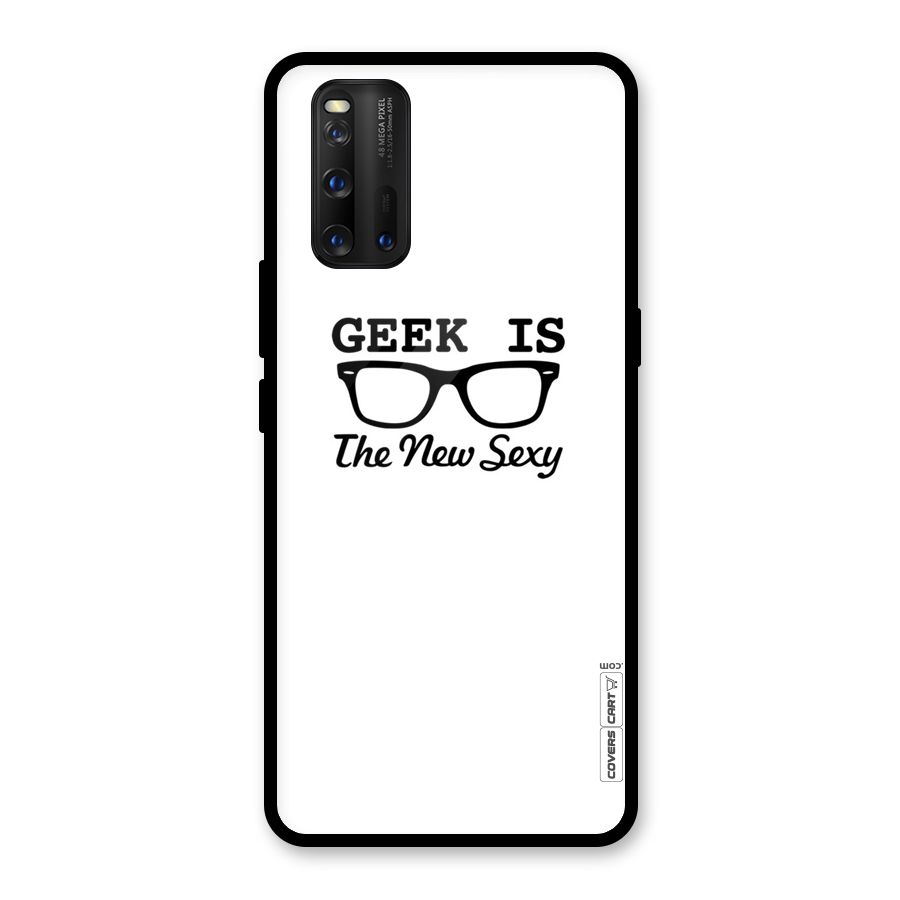 Geek Is The New Sexy Glass Back Case for Vivo iQOO 3