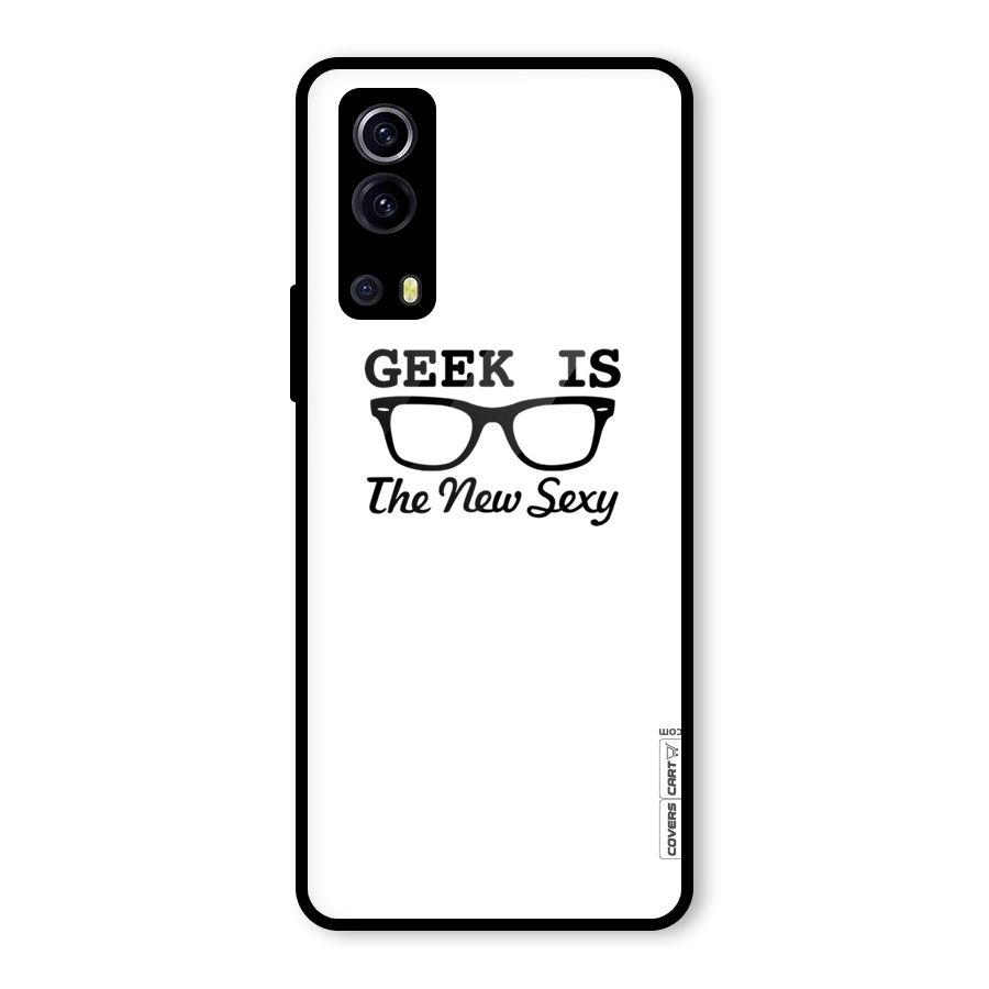 Geek Is The New Sexy Glass Back Case for Vivo iQOO Z3