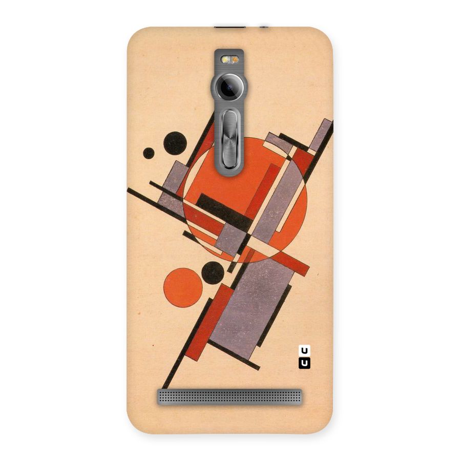 Geo Abstract Metrics Back Case for Asus Zenfone 2