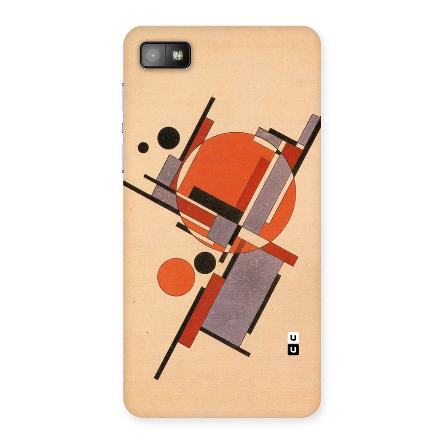 Geo Abstract Metrics Back Case for Blackberry Z10