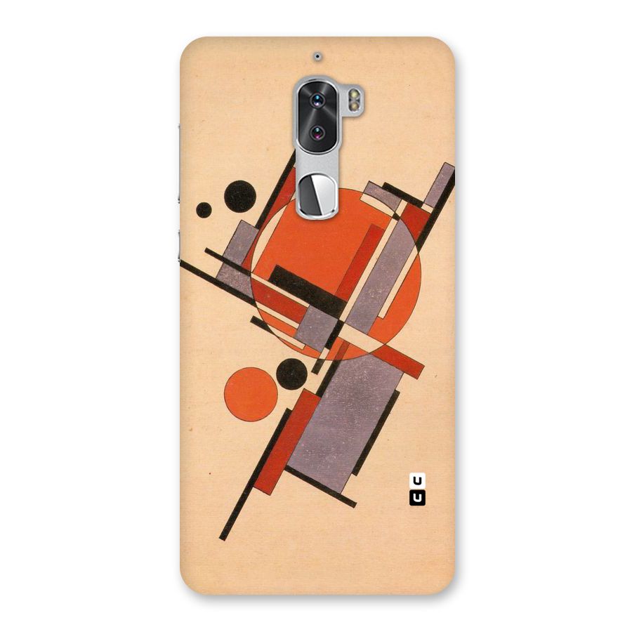 Geo Abstract Metrics Back Case for Coolpad Cool 1