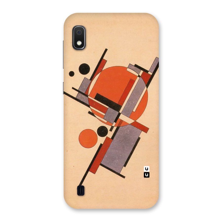 Geo Abstract Metrics Back Case for Galaxy A10