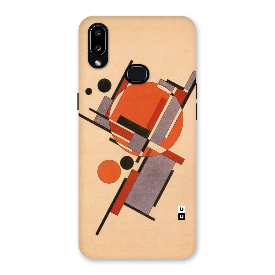 Geo Abstract Metrics Back Case for Galaxy A10s