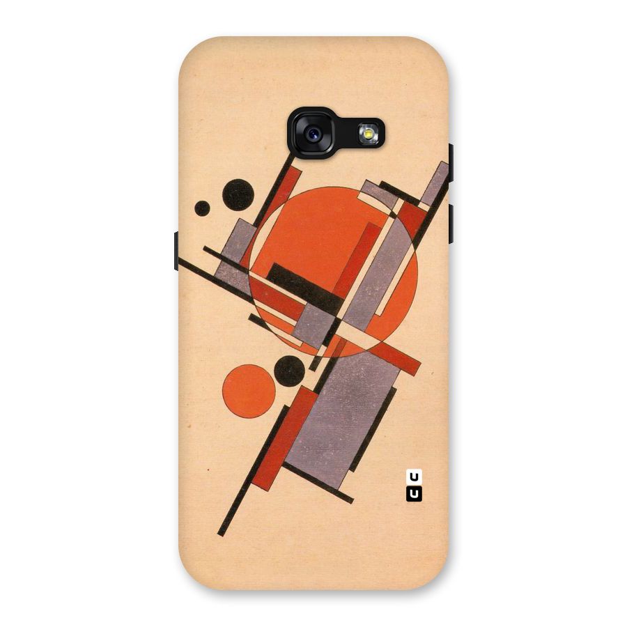 Geo Abstract Metrics Back Case for Galaxy A3 (2017)