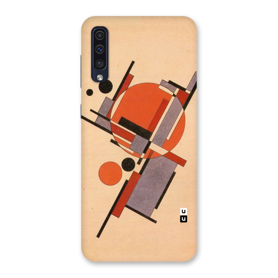 Geo Abstract Metrics Back Case for Galaxy A50s