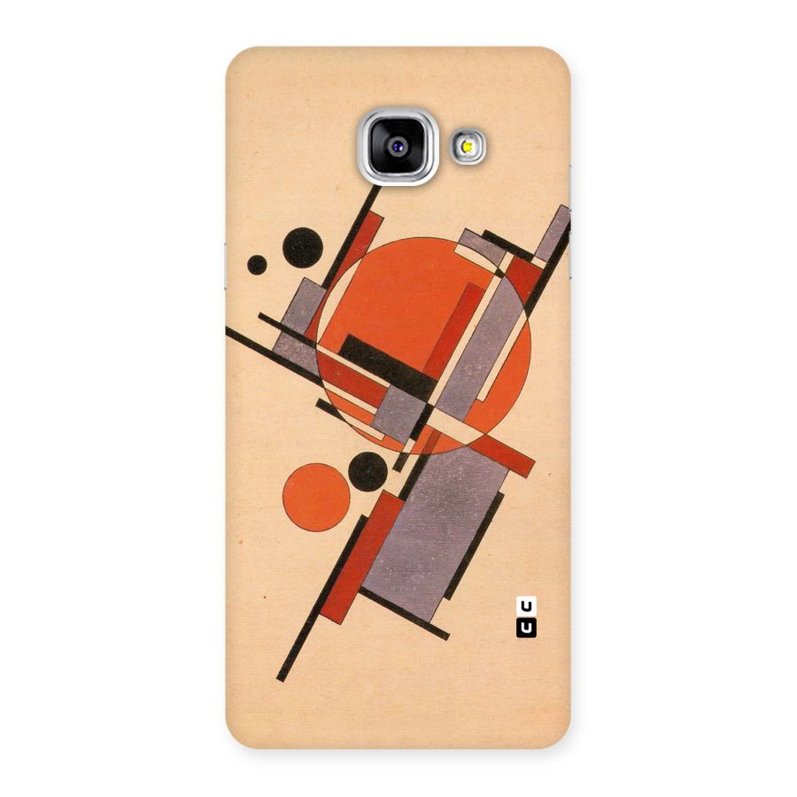 Geo Abstract Metrics Back Case for Galaxy A5 2016