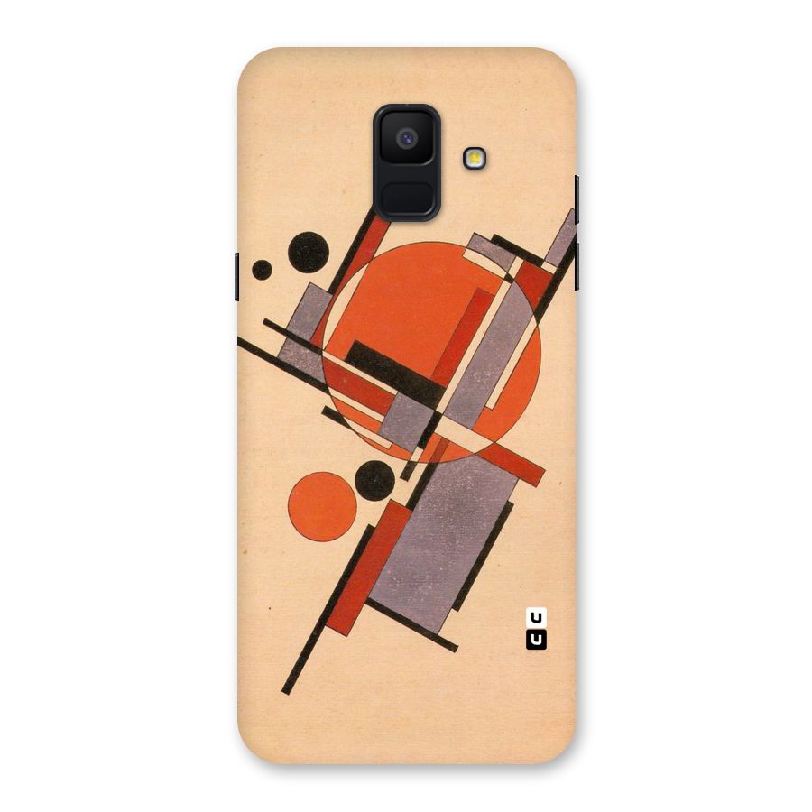 Geo Abstract Metrics Back Case for Galaxy A6 (2018)