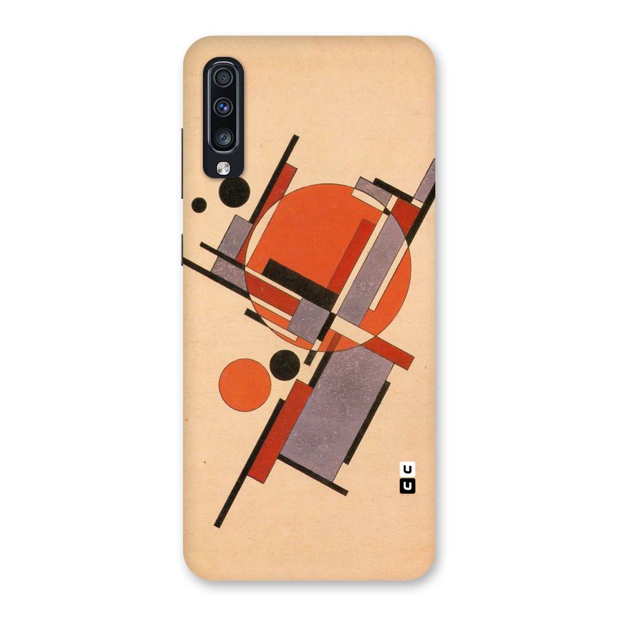 Geo Abstract Metrics Back Case for Galaxy A70