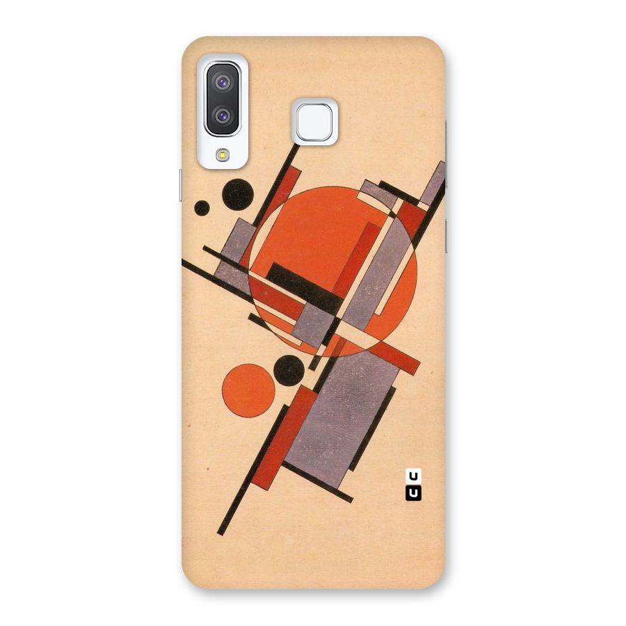 Geo Abstract Metrics Back Case for Galaxy A8 Star