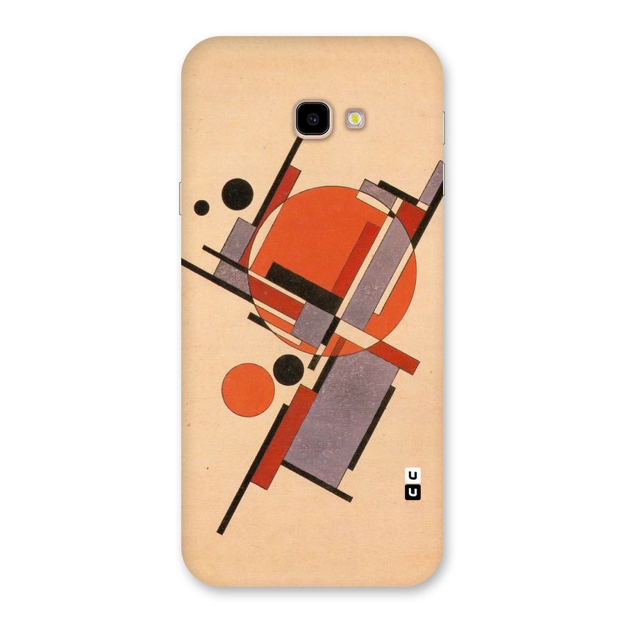 Geo Abstract Metrics Back Case for Galaxy J4 Plus