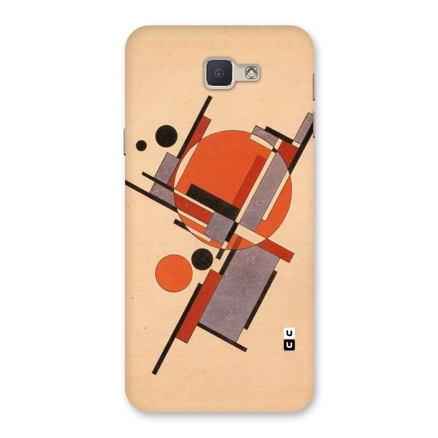 Geo Abstract Metrics Back Case for Galaxy J5 Prime