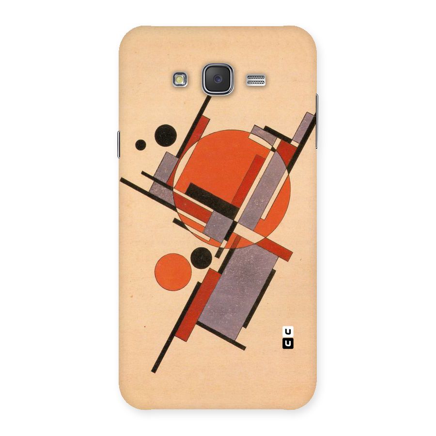 Geo Abstract Metrics Back Case for Galaxy J7