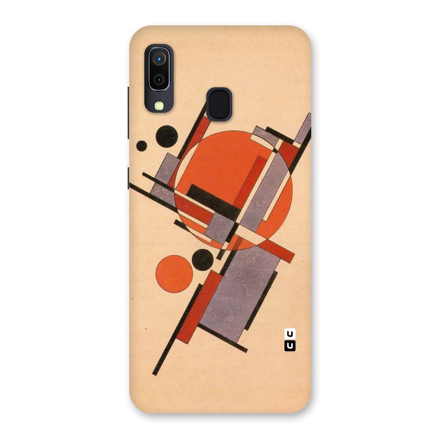 Geo Abstract Metrics Back Case for Galaxy M10s