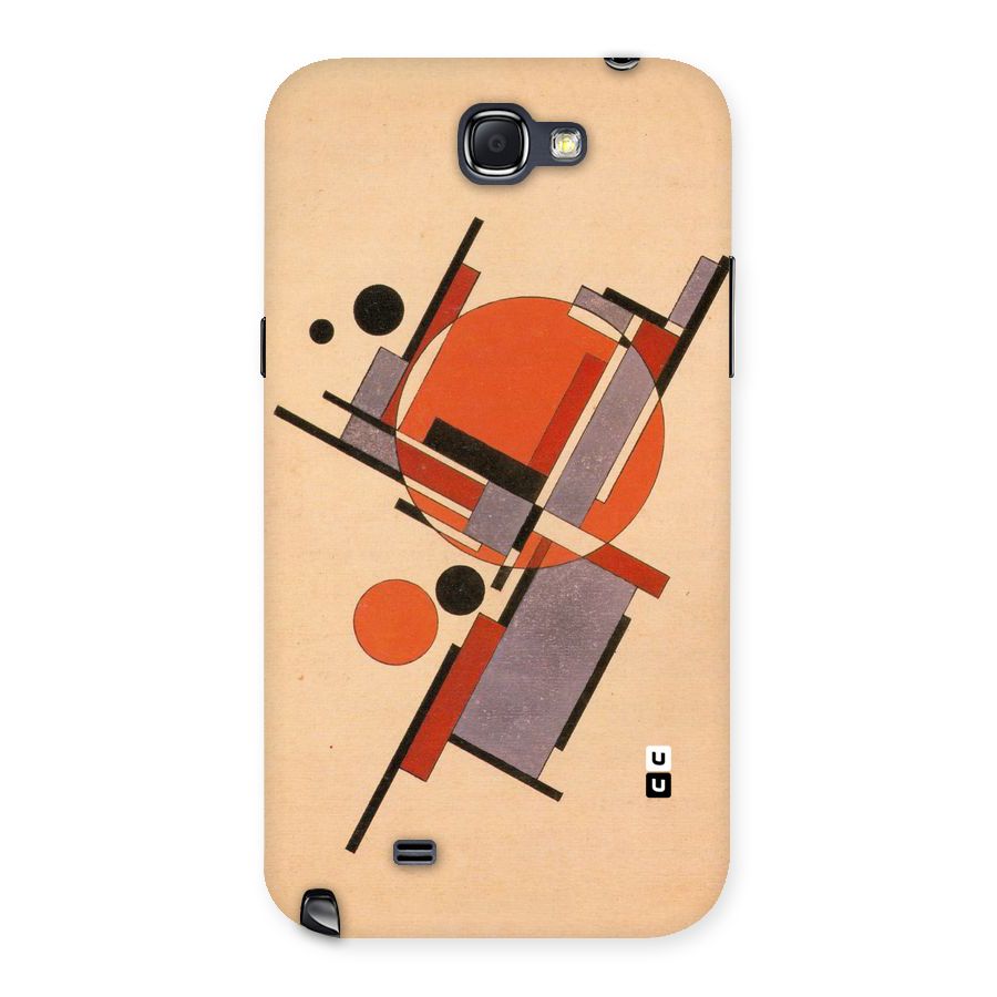 Geo Abstract Metrics Back Case for Galaxy Note 2