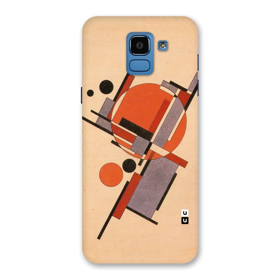 Geo Abstract Metrics Back Case for Galaxy On6