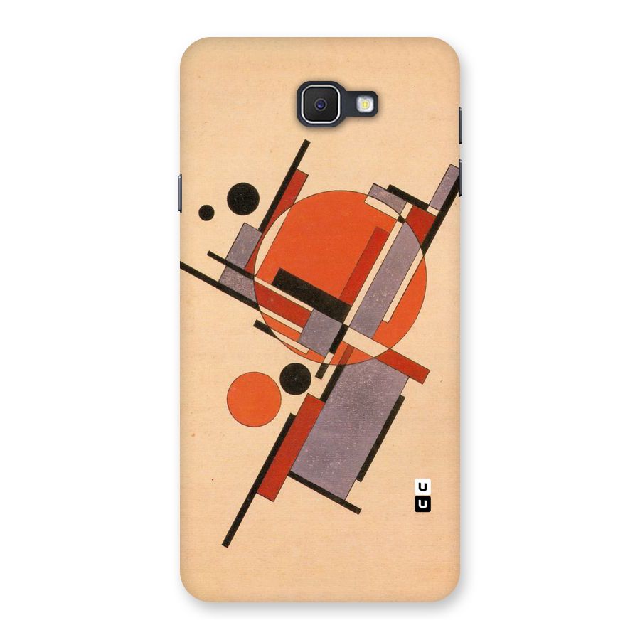 Geo Abstract Metrics Back Case for Galaxy On7 2016