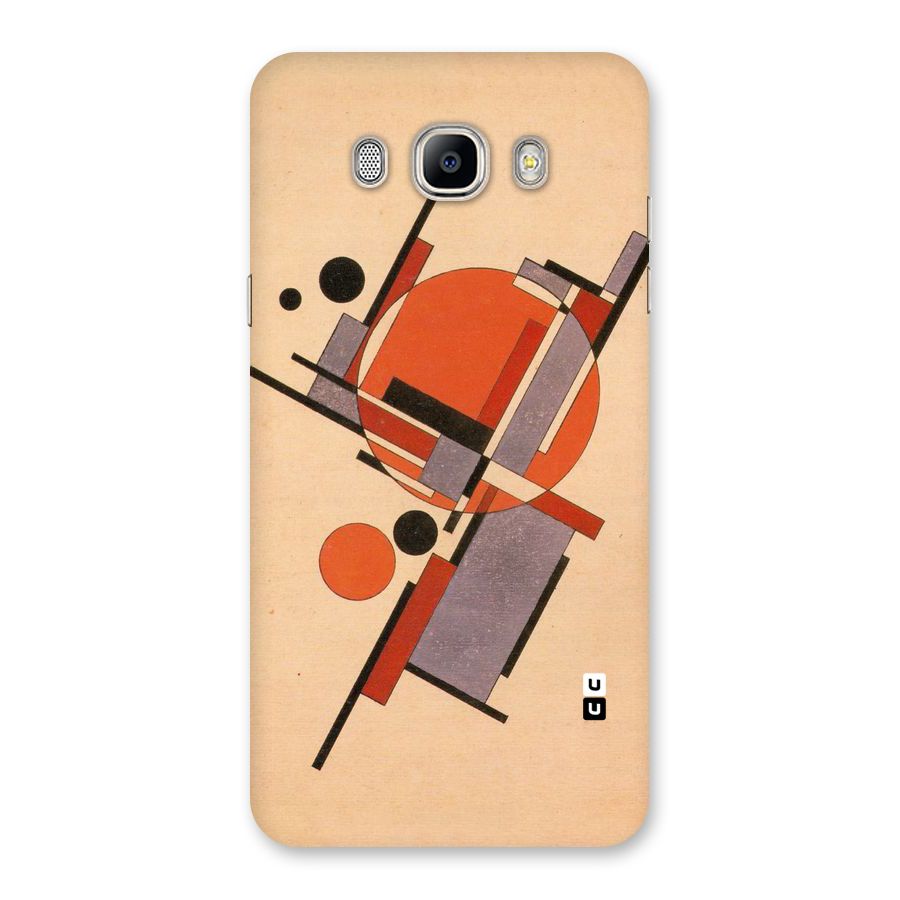 Geo Abstract Metrics Back Case for Galaxy On8