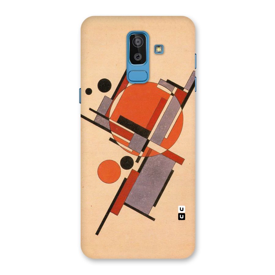 Geo Abstract Metrics Back Case for Galaxy On8 (2018)