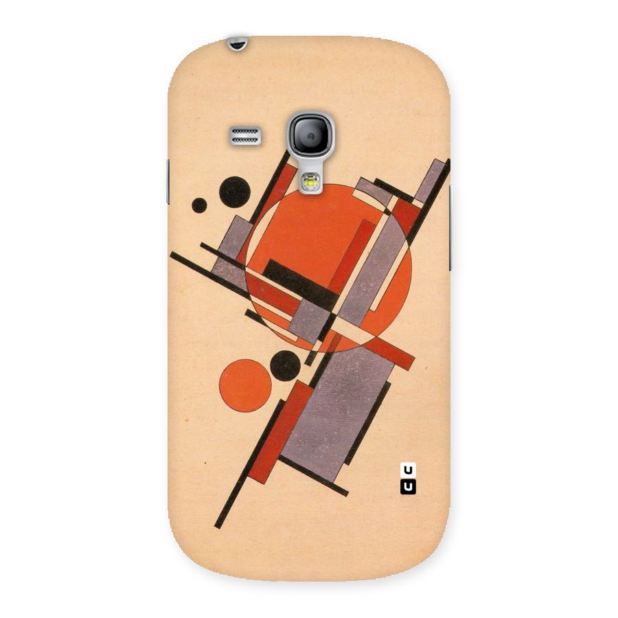 Geo Abstract Metrics Back Case for Galaxy S3 Mini