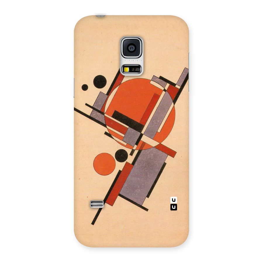 Geo Abstract Metrics Back Case for Galaxy S5 Mini