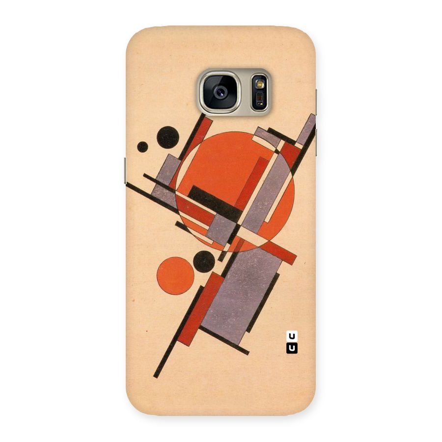 Geo Abstract Metrics Back Case for Galaxy S7