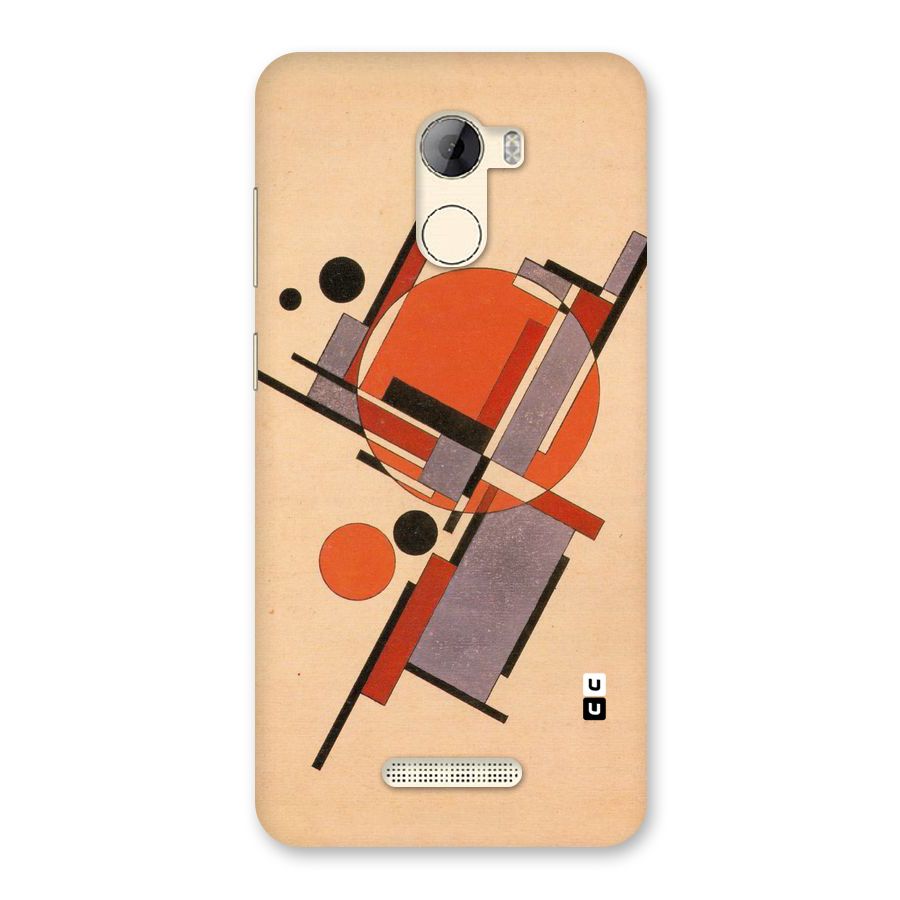Geo Abstract Metrics Back Case for Gionee A1 LIte