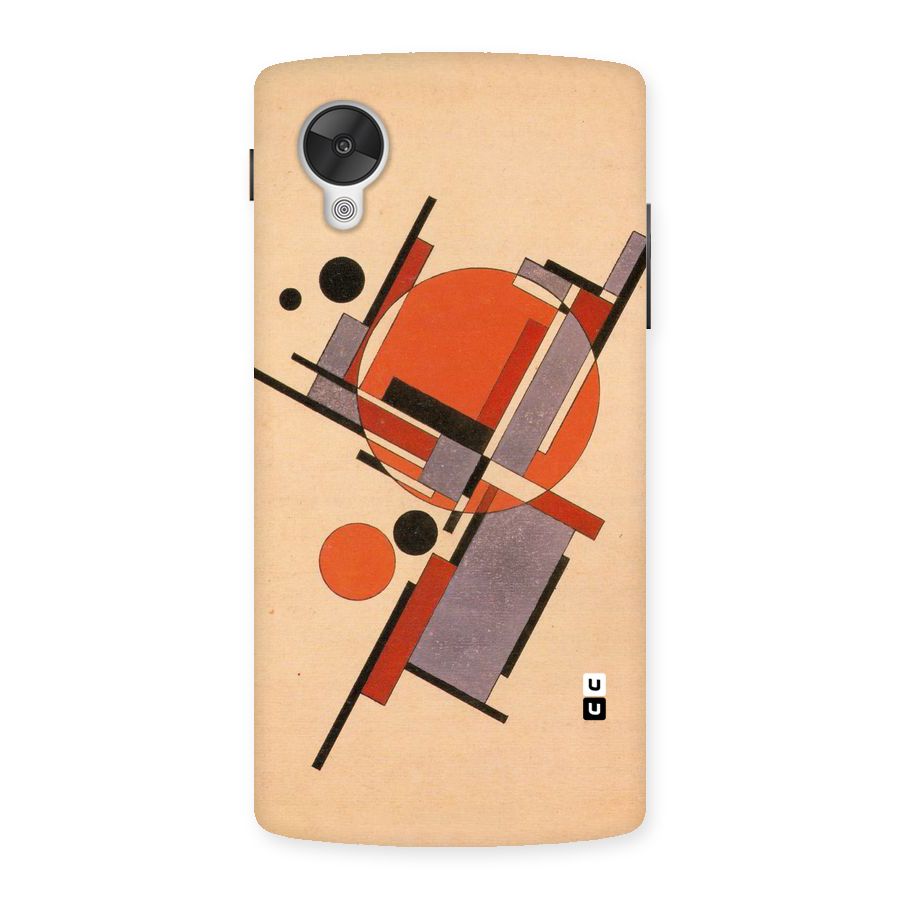 Geo Abstract Metrics Back Case for Google Nexsus 5