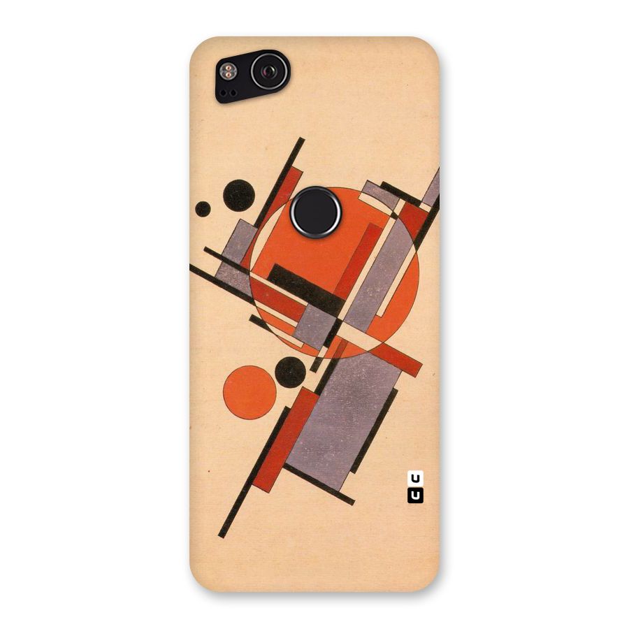 Geo Abstract Metrics Back Case for Google Pixel 2