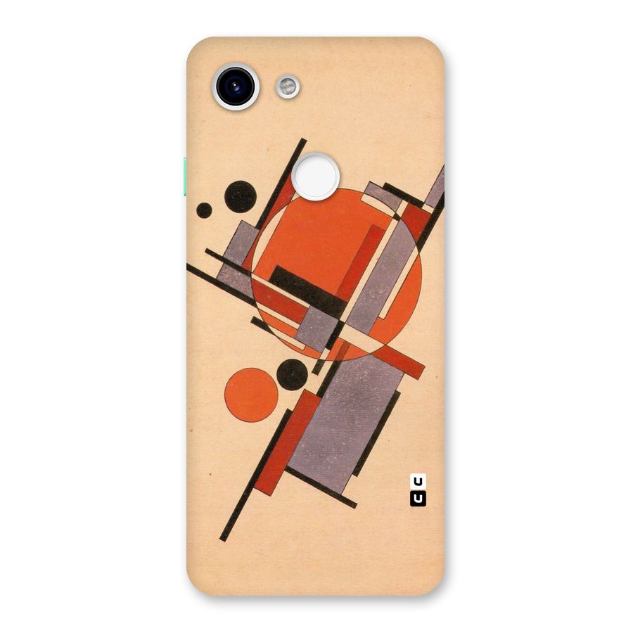 Geo Abstract Metrics Back Case for Google Pixel 3