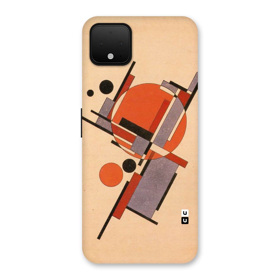 Geo Abstract Metrics Back Case for Google Pixel 4 XL