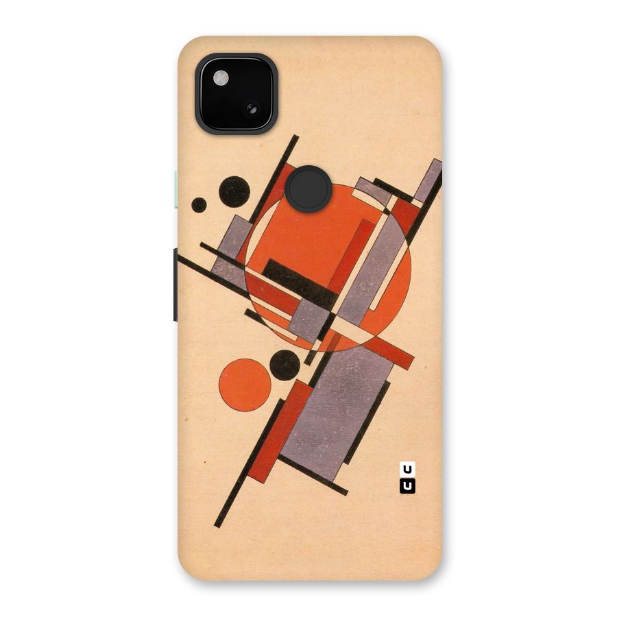 Geo Abstract Metrics Back Case for Google Pixel 4a