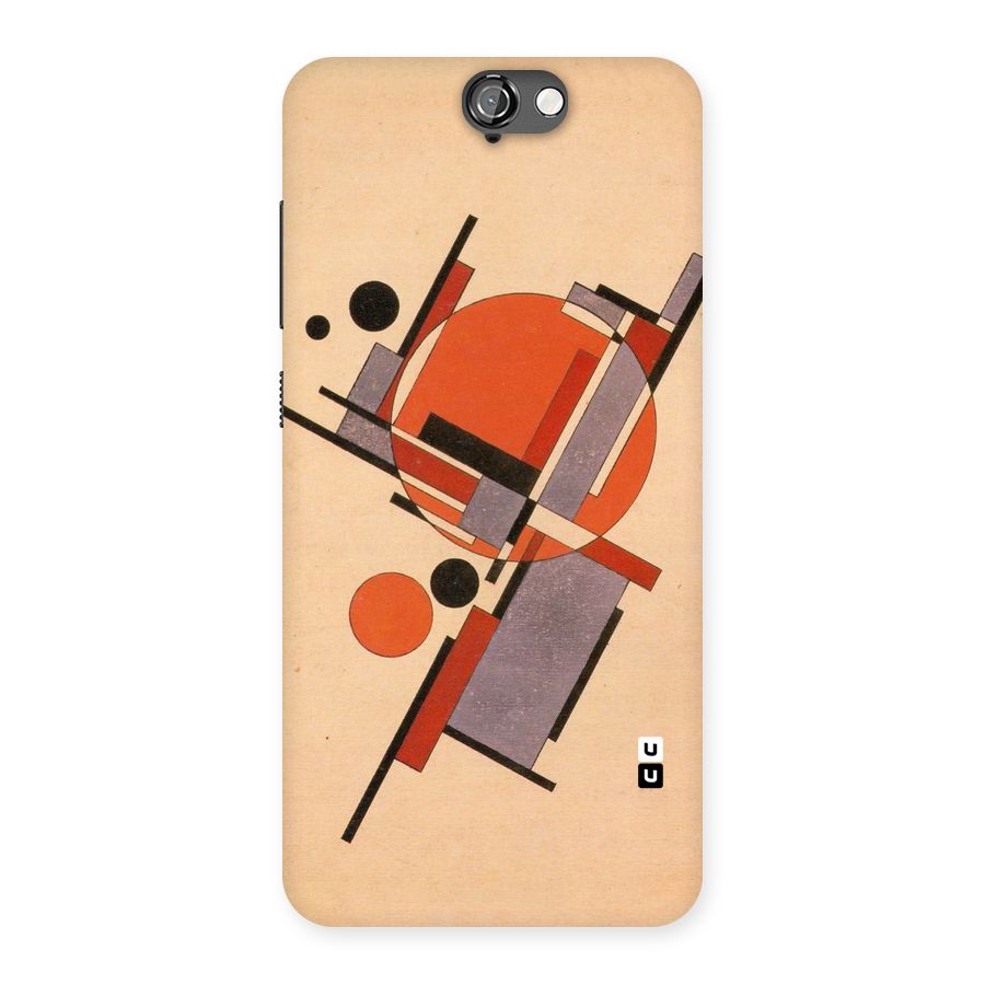 Geo Abstract Metrics Back Case for HTC One A9