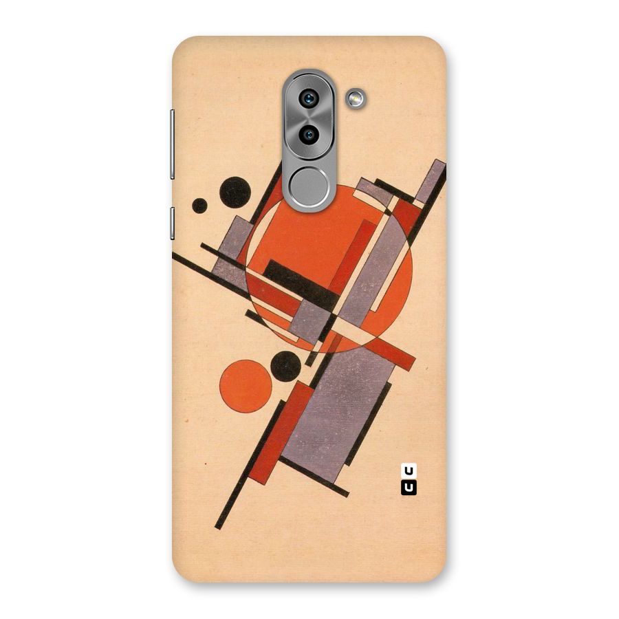 Geo Abstract Metrics Back Case for Honor 6X