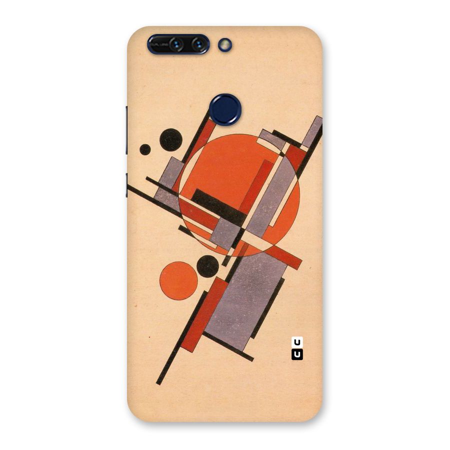 Geo Abstract Metrics Back Case for Honor 8 Pro