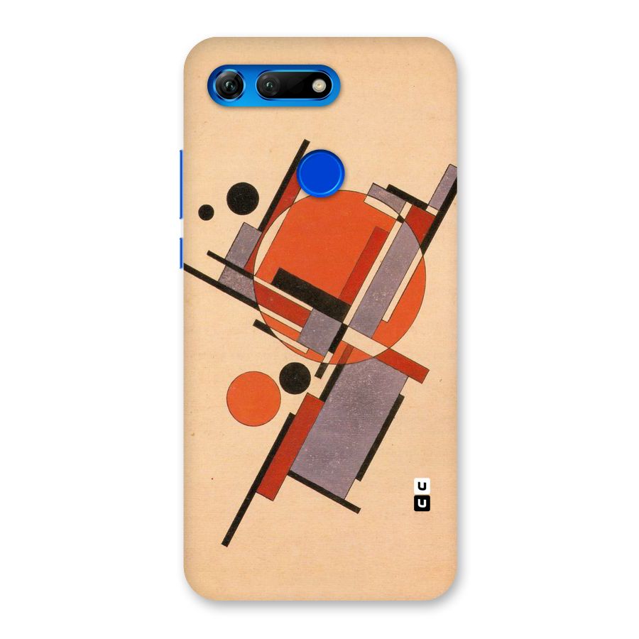 Geo Abstract Metrics Back Case for Honor View 20