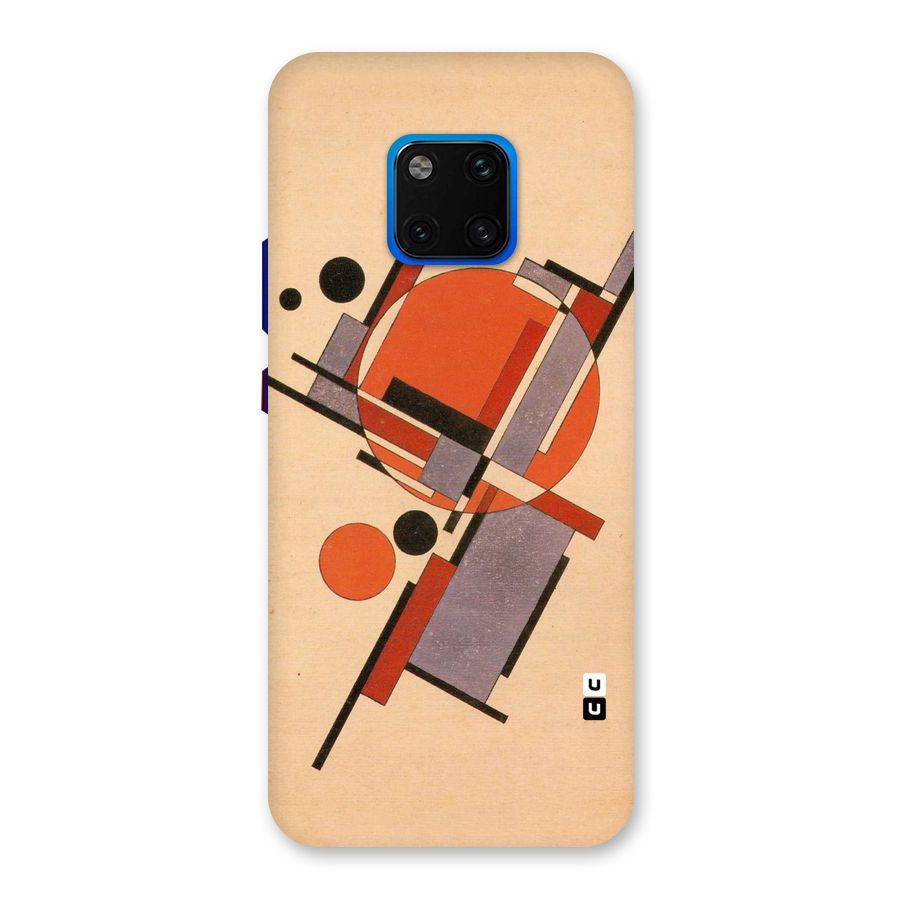 Geo Abstract Metrics Back Case for Huawei Mate 20 Pro