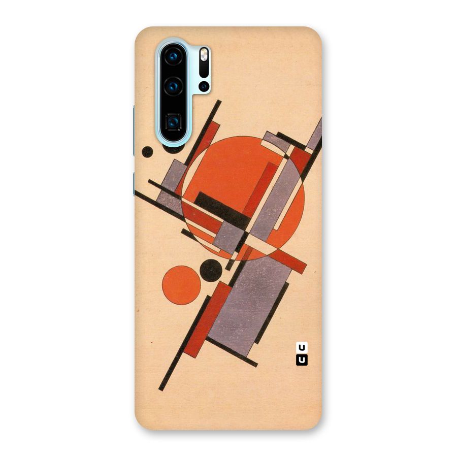 Geo Abstract Metrics Back Case for Huawei P30 Pro